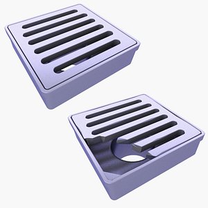 3D Steel Drain Inlets v11