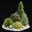 Rockery Alpine Hill V1