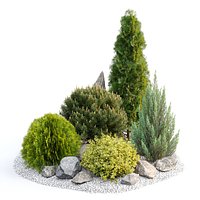 Rockery Alpine Hill V1