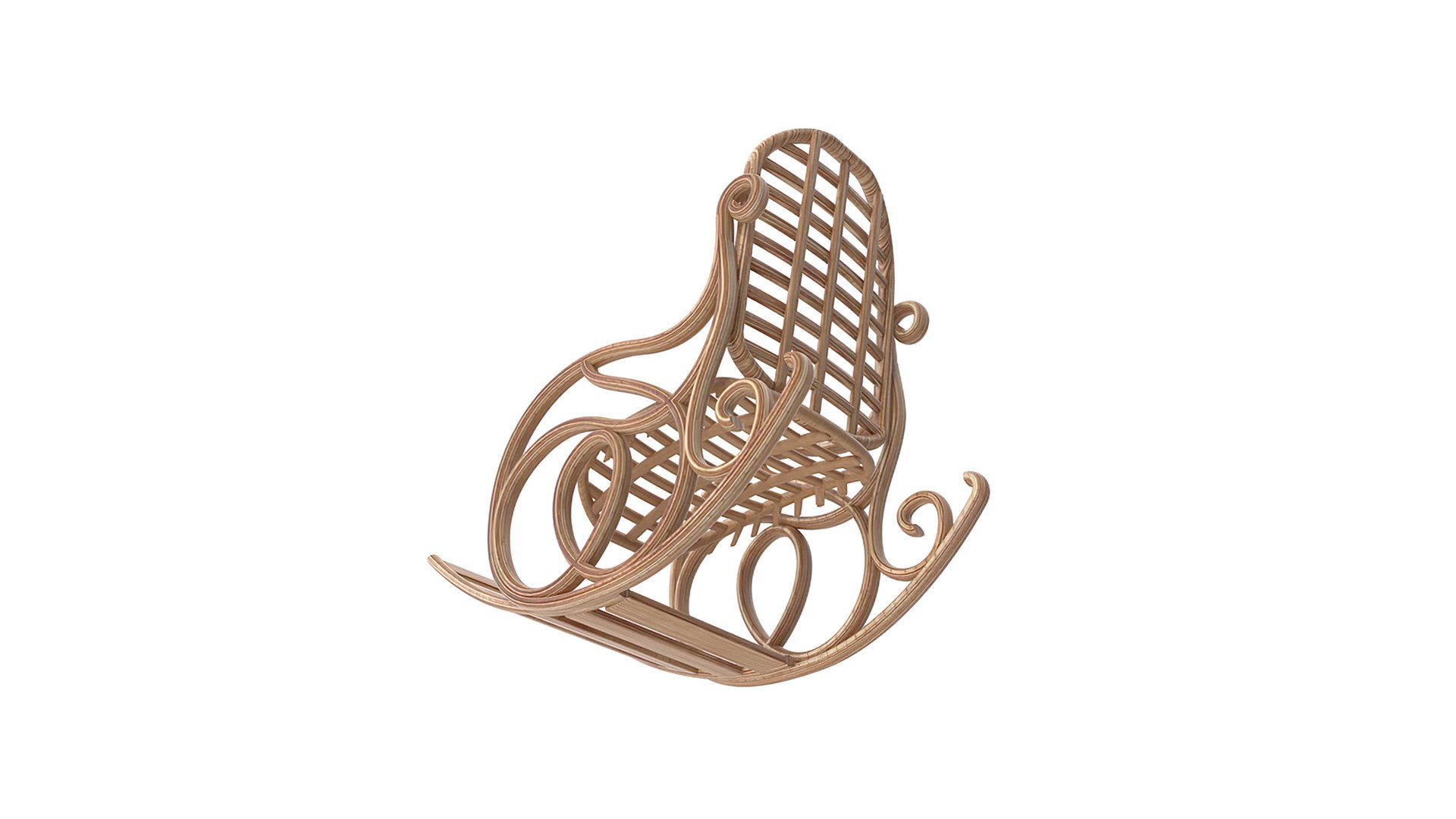 3D Rocking Chair - TurboSquid 2067751