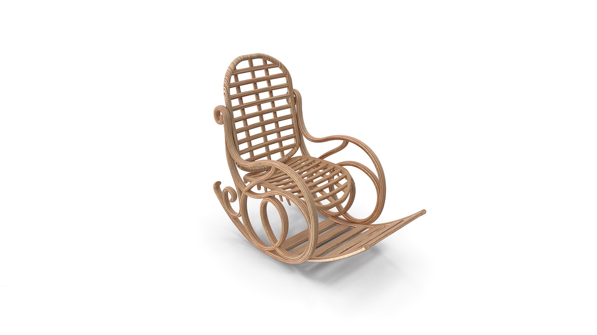 3D Rocking Chair - TurboSquid 2067751