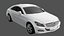 Model samochodu Mercedes Benz 3D