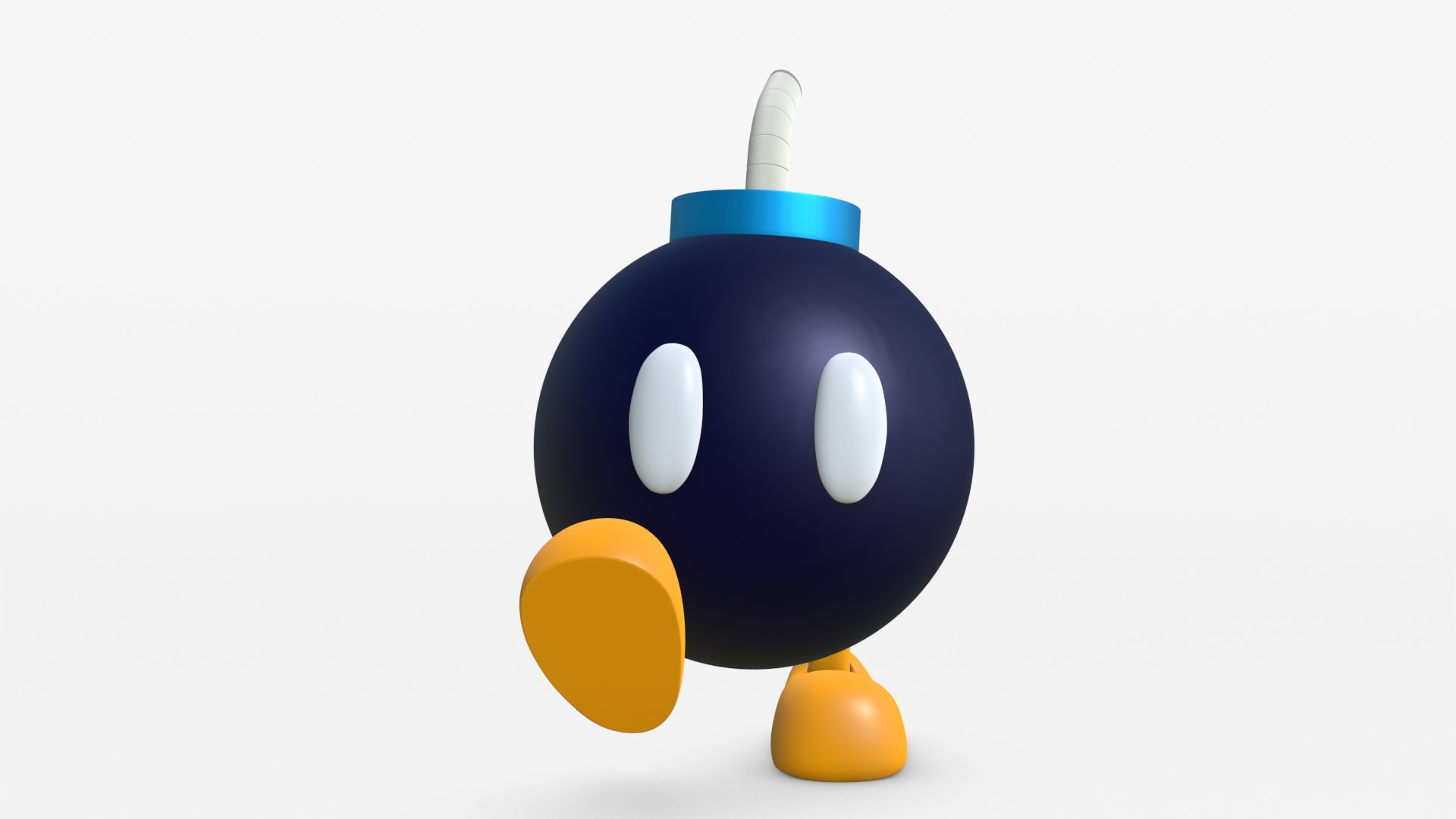 Bob-Omb From Mario Games 3D Model - TurboSquid 1714197