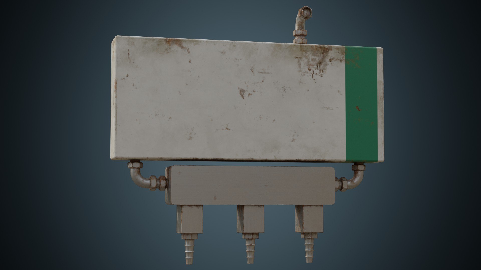 Oxygen Distributor 1B 3D Model - TurboSquid 2045198