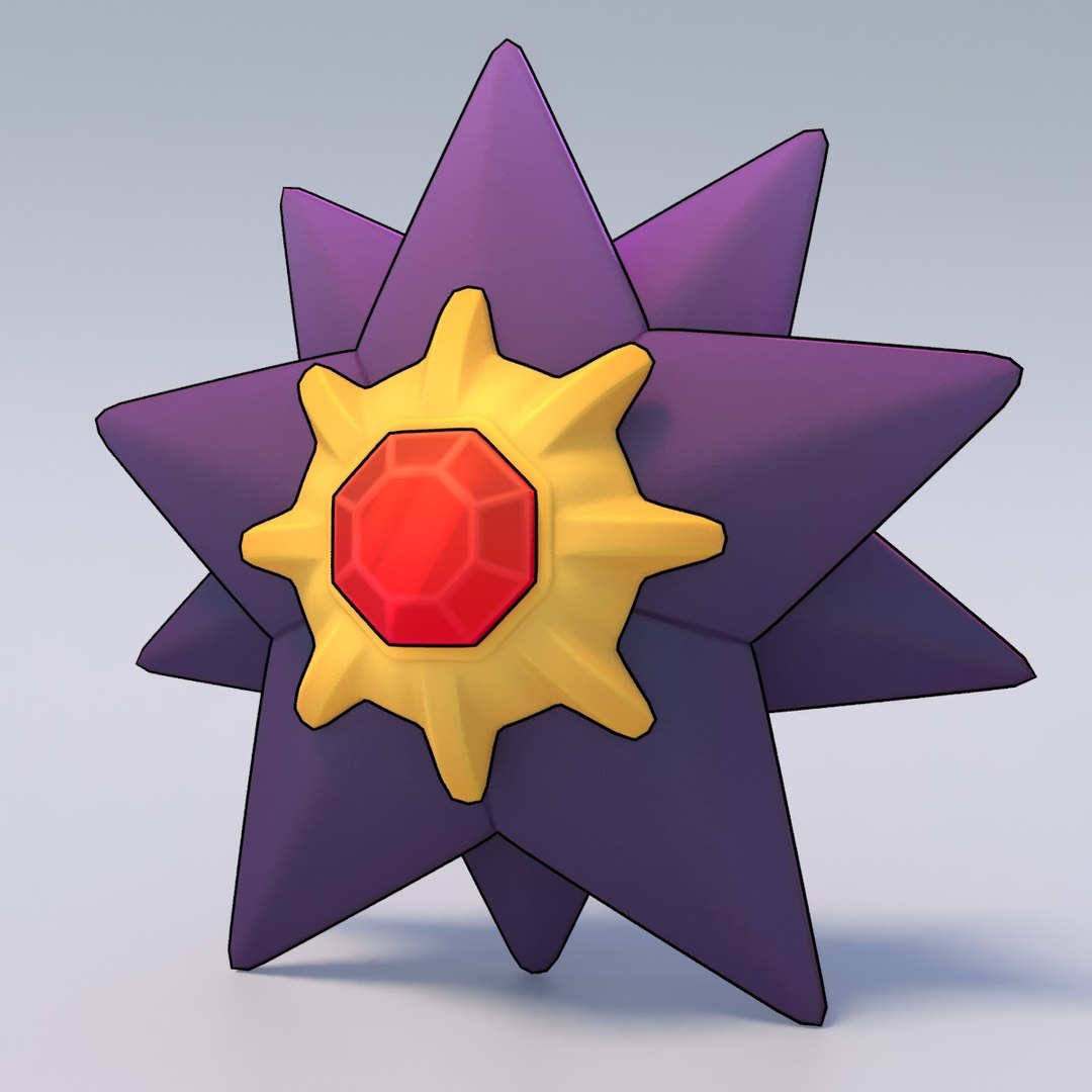 3d Starmie Pokemon