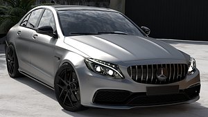 Mercedes C63-AMG model