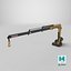3D Generic Small Truck-Mounted Crane NL model