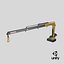 3D Generic Small Truck-Mounted Crane NL model