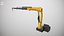 3D Generic Small Truck-Mounted Crane NL model