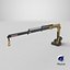 3D Generic Small Truck-Mounted Crane NL model