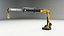 3D Generic Small Truck-Mounted Crane NL model