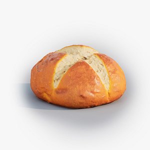Bread bun 3D