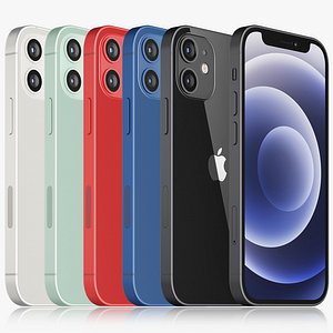 apple iphone 12 mini 3D model
