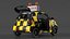 Un véhicule Smart Car Follow Me Airport conçu pour Cinema 4D