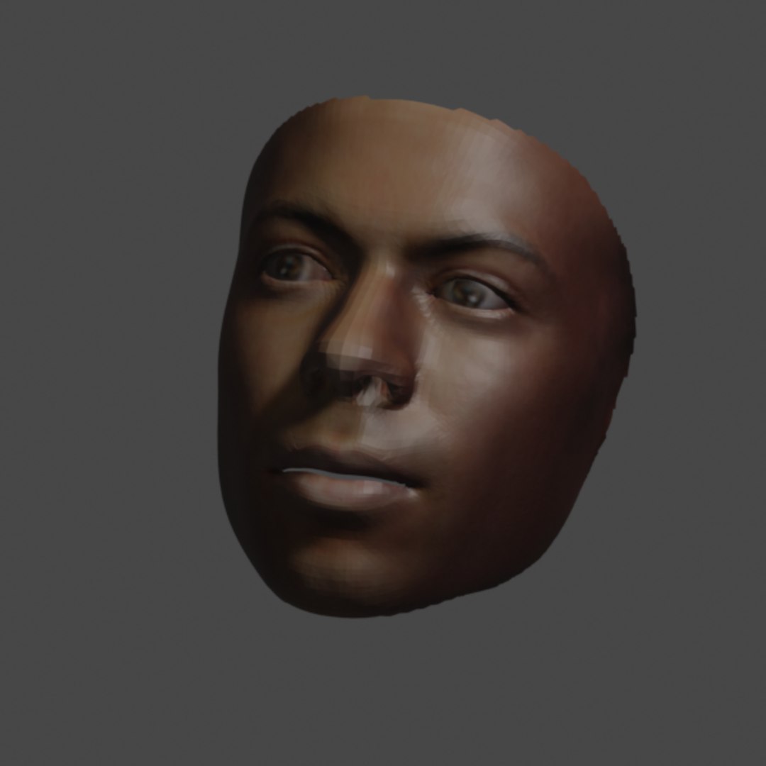 Idris Elba Face - R2 3D model - TurboSquid 1971328