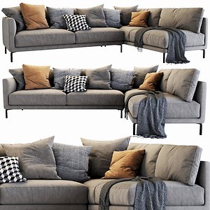 interface coco sectional 4 3D model