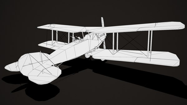 3D bristol f2b ww1 airplane model - TurboSquid 1459603