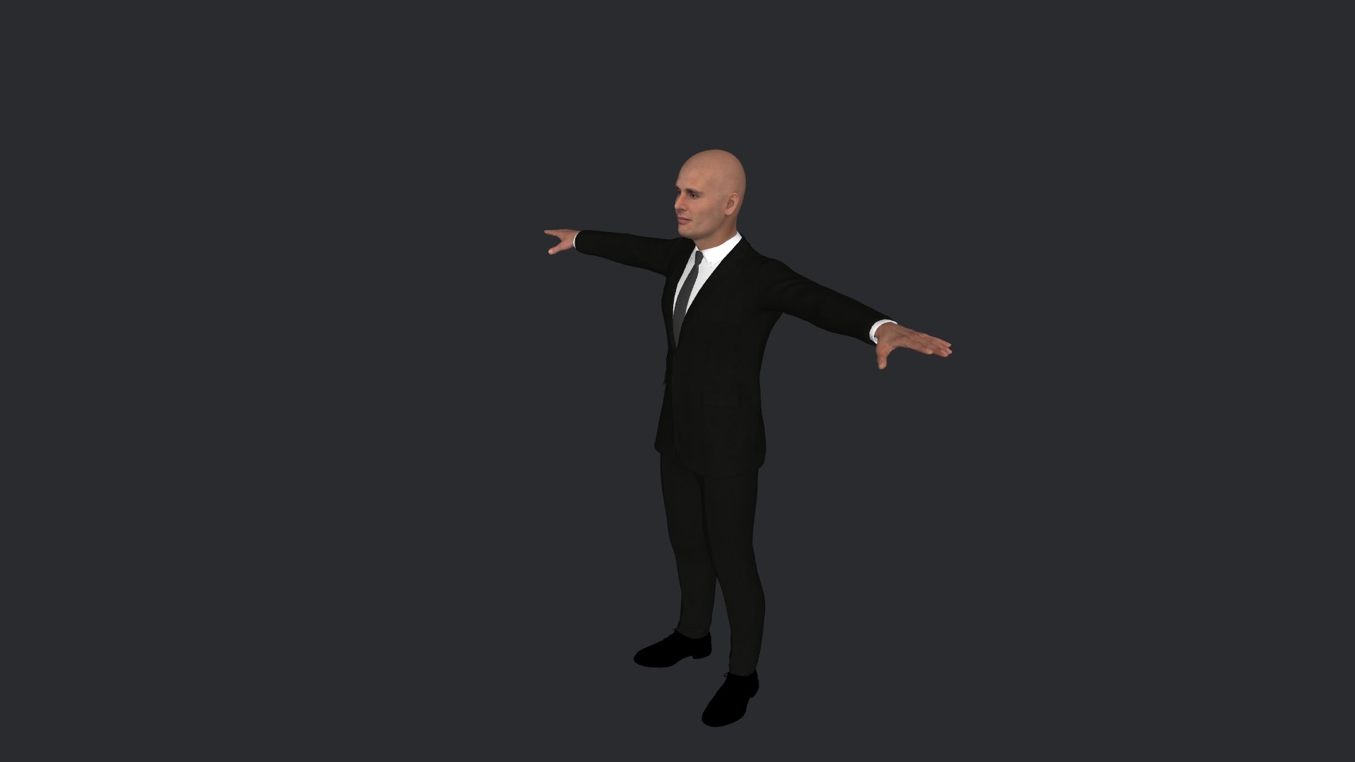 3D Robert Abela Hyper Realistic Full Body Fully Rigged 3D Character ...