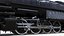 Locomotive Big Boy Rigged for Cinema 4D