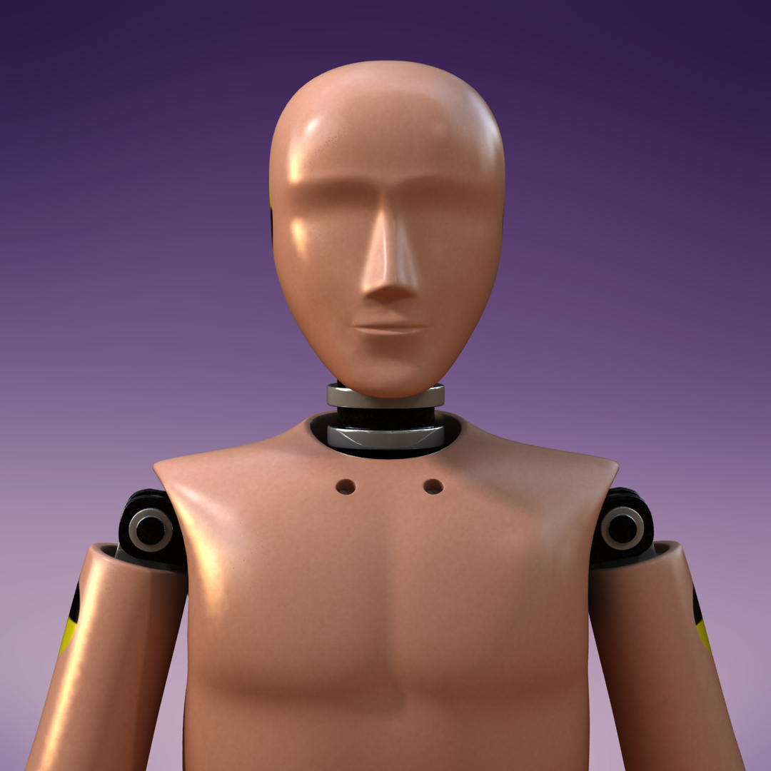crash test dummy 3d max
