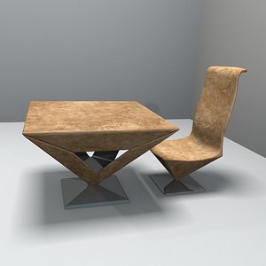 Pyramid Table And Chair