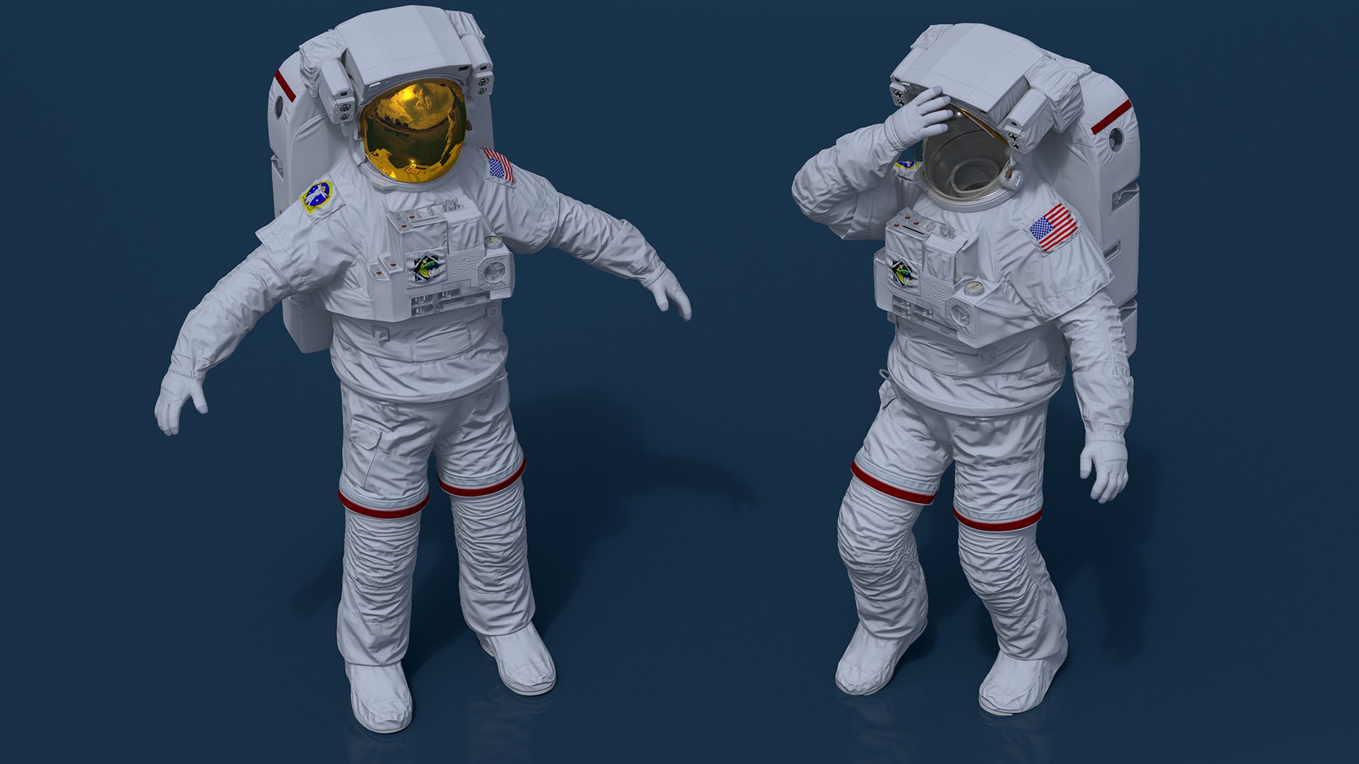3D model Spacesuit Extravehicular Mobility Unit EMU Rigged https://p.turbosquid.com/ts-thumb/U2/jZTAbv/ii/spacesuitextravehicularmobilityunitemurigged3dsmodel008/jpg/1724307220/1920x1080/fit_q87/74a9a8a1ccd9ffdf0c7cbf283b7ffc30db91eaae/spacesuitextravehicularmobilityunitemurigged3dsmodel008.jpg