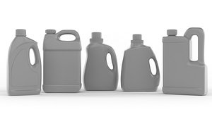 Plastic Bottles 3D model