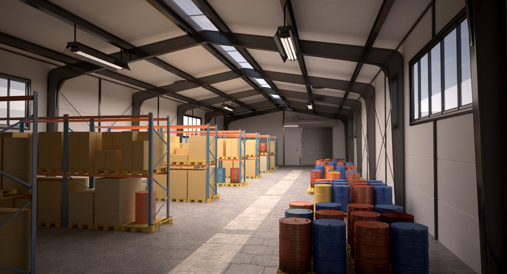 3D Pallet Scene Model - TurboSquid 1270883