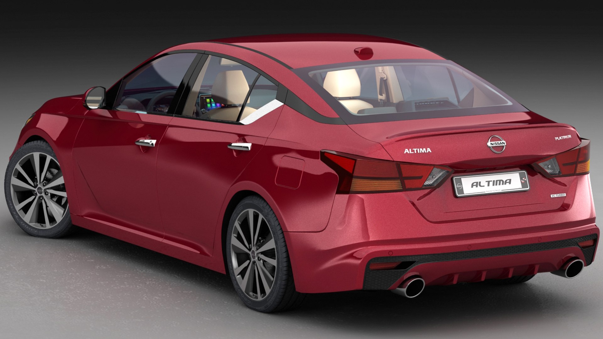 3D Nissan Altima 2019 Model - TurboSquid 1329823