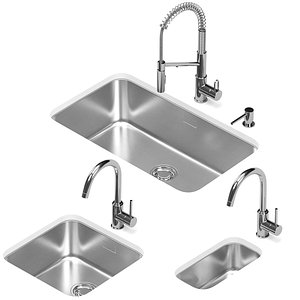 OMOIKIRI sink collection set 3D