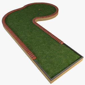 mini golf course 3d max