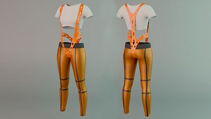 Leeloo movie character costume
