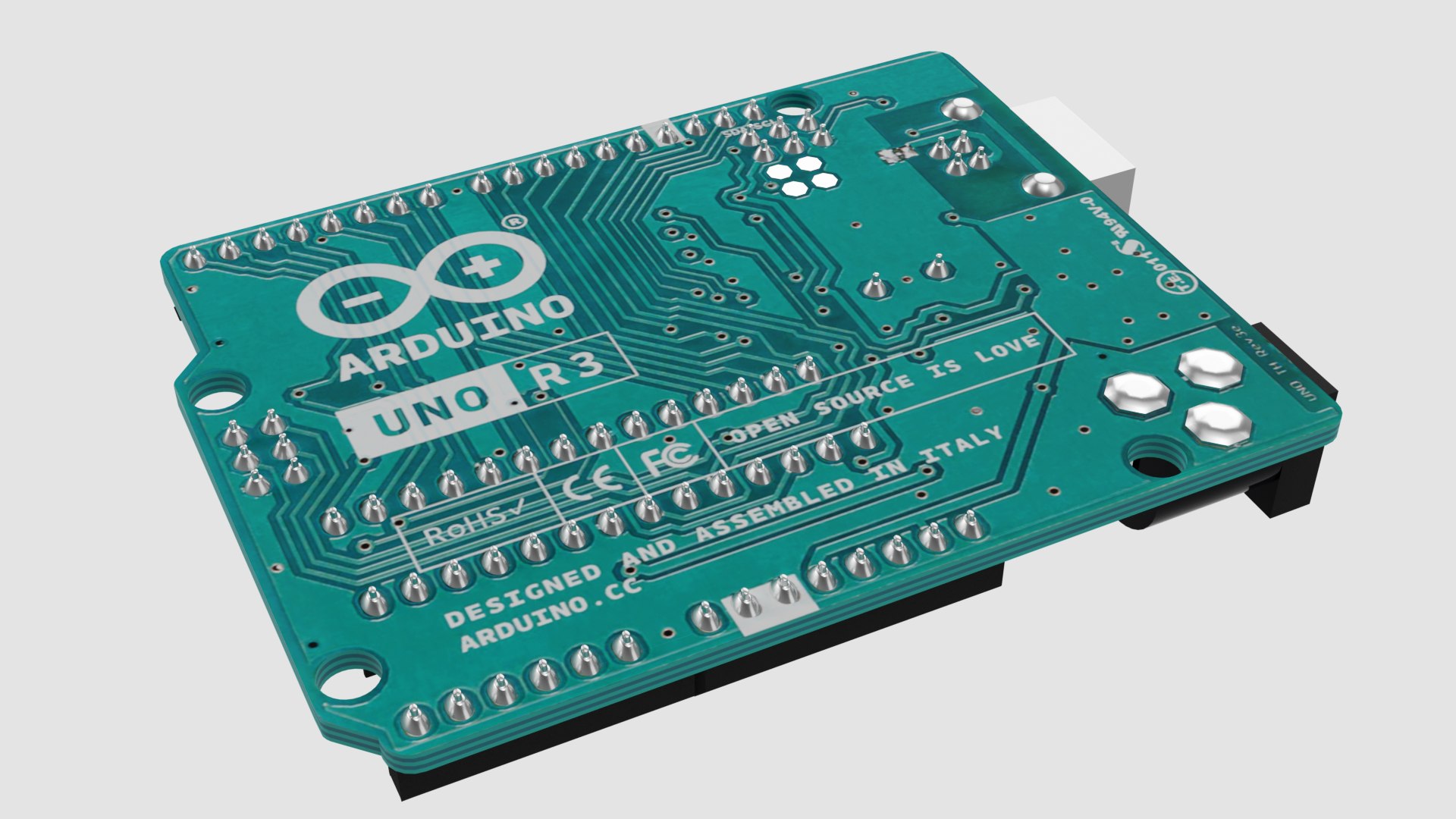 3D Arduino Uno R3 Model - TurboSquid 2255653