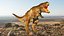 3D tyrannosaurus rex animal
