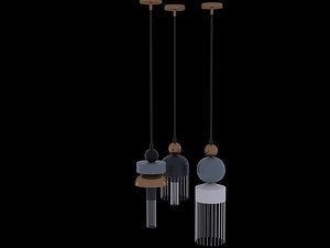 3D chinese pendant lights