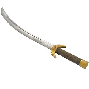 3D model metallic