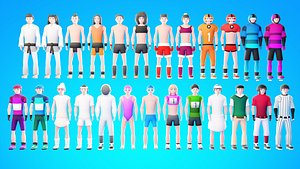 Casual Characters Pack 6