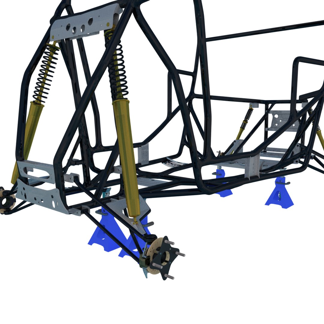 Frame Polaris Rzr 900 Model TurboSquid 1218169