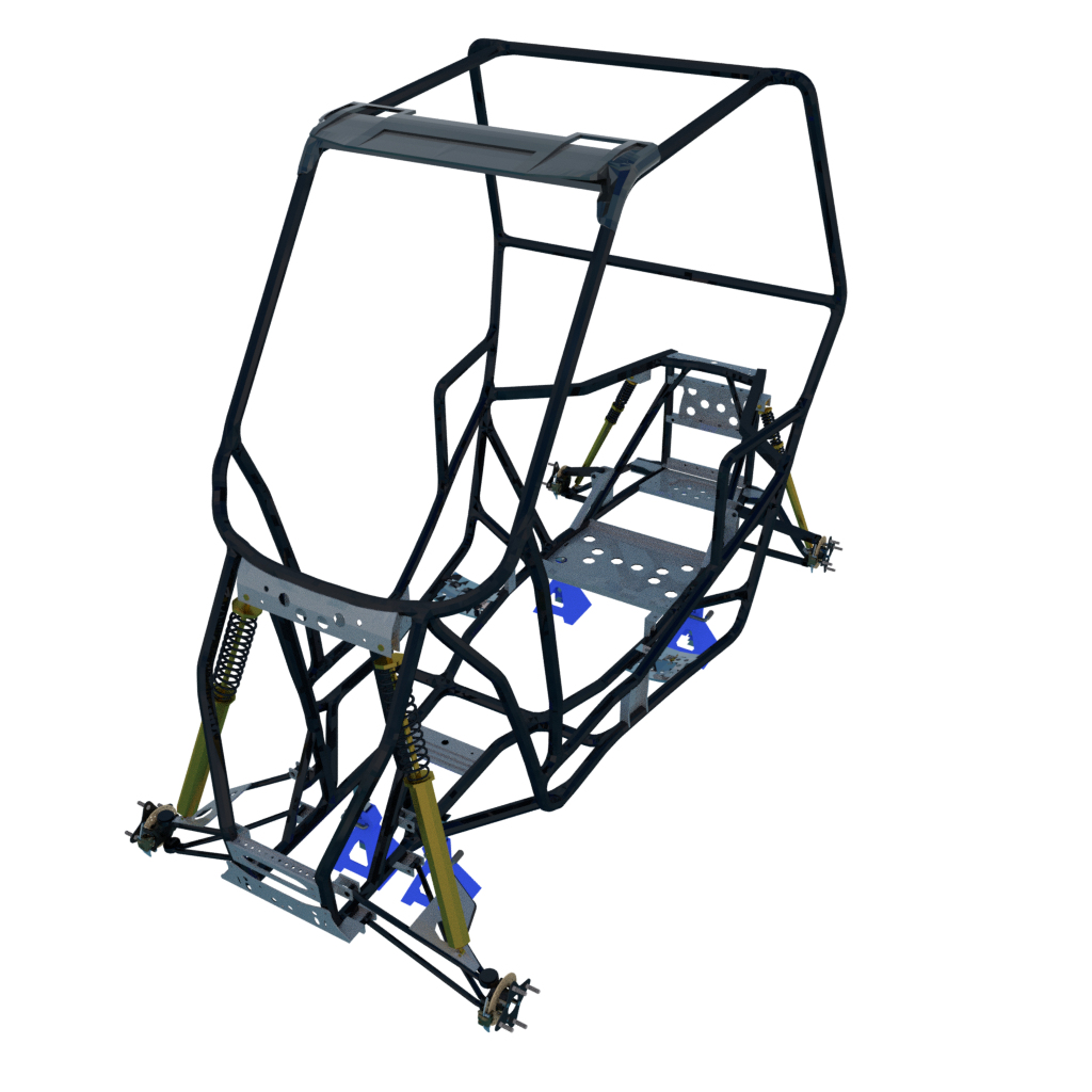 Frame polaris rzr 900 model TurboSquid 1218169