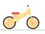 Vélo en bois d'équilibre