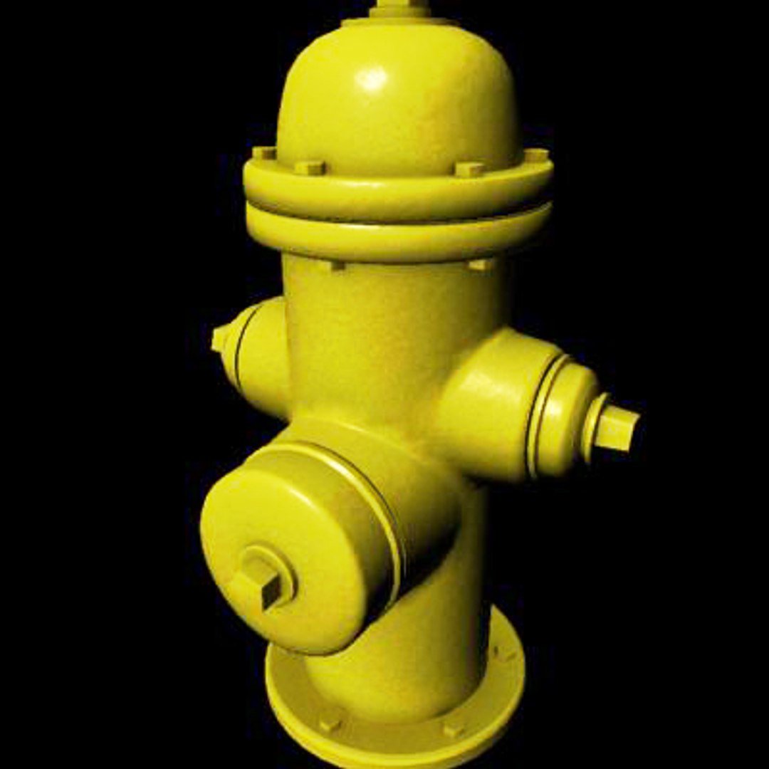 3d hydrant model