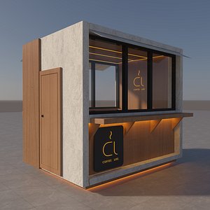 coffee shop 3D model
