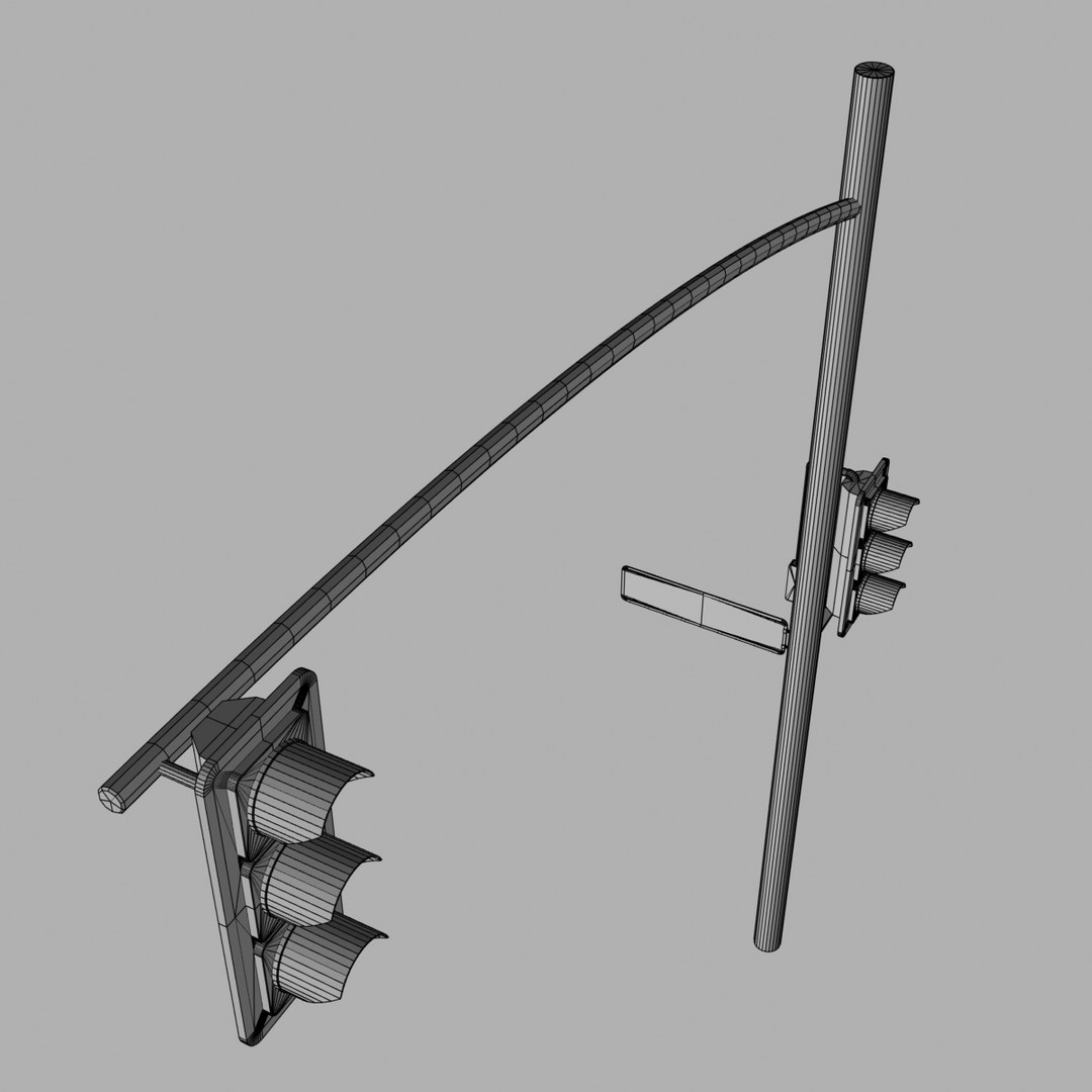 Traffic Light 3d Obj