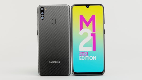 3D model Samsung Galaxy M21 2021