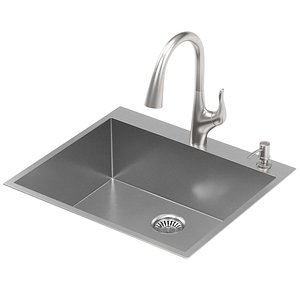 KRAUS kitchen sink 3D model