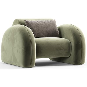 Armchair Dango 3D model