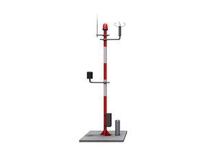 3d airport pole
