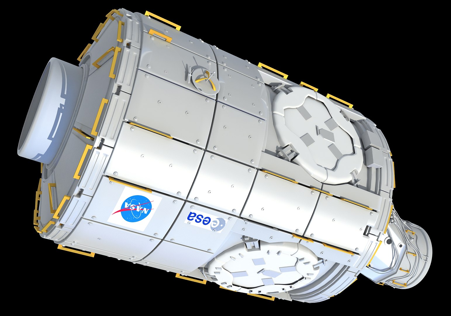 3D Tranquility Node 3 Module Model - TurboSquid 1403482