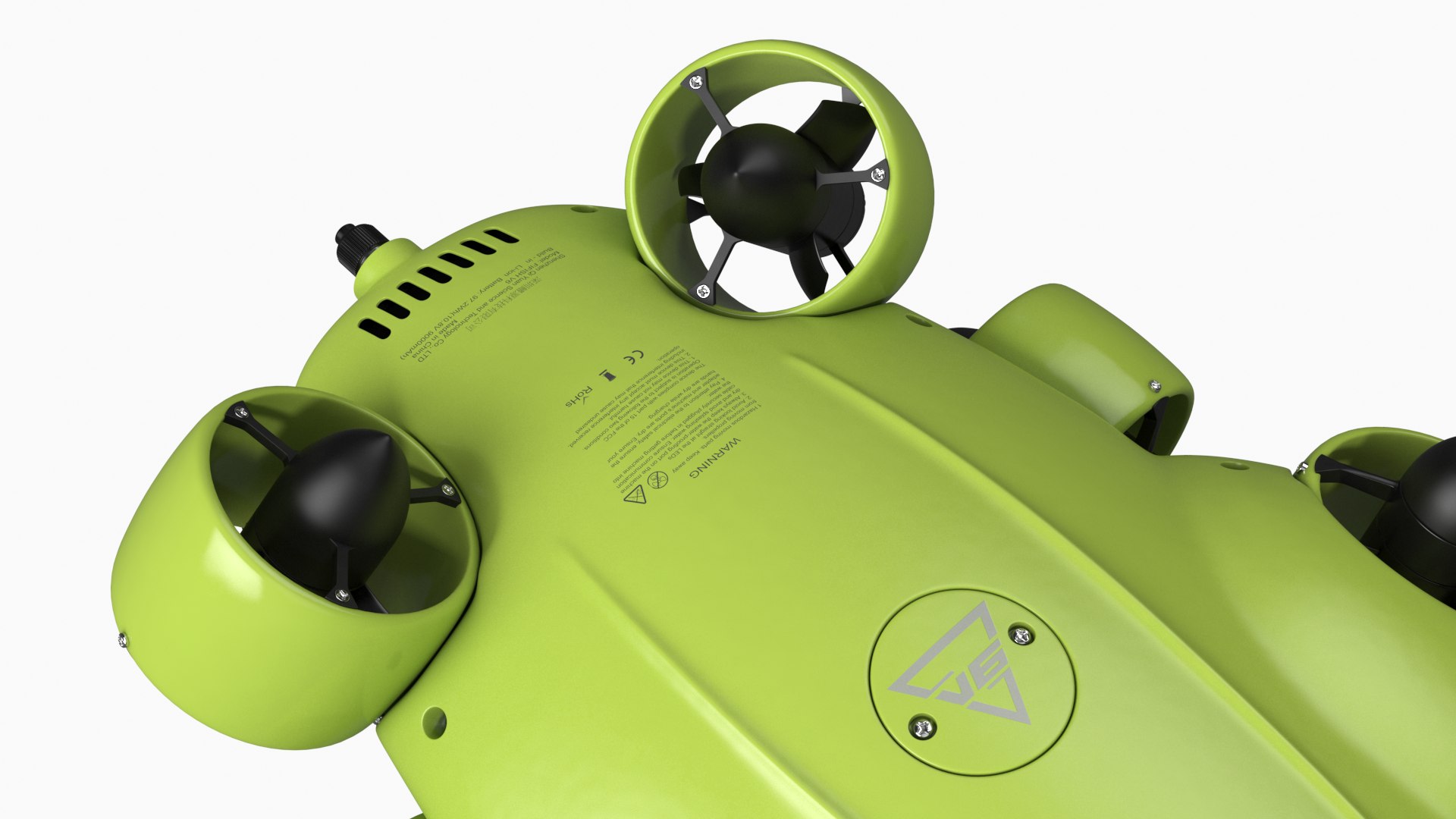 3D Fifish Underwater Camera Robot TurboSquid 1636002