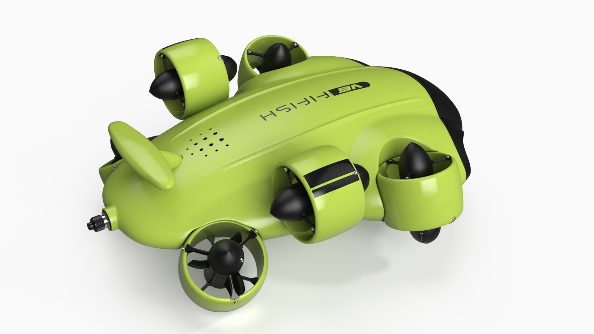 3D Fifish Underwater Camera Robot TurboSquid 1636002